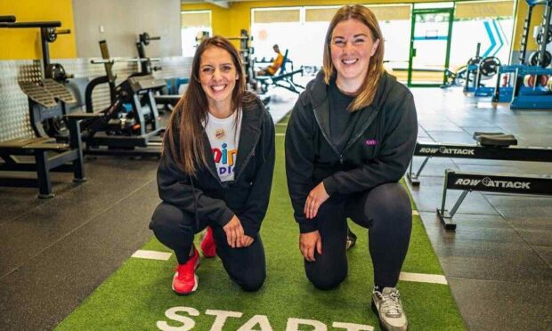 Founders Katie Galbraith and Karen MacDonald in the gym space in the Happy Wee Health Club