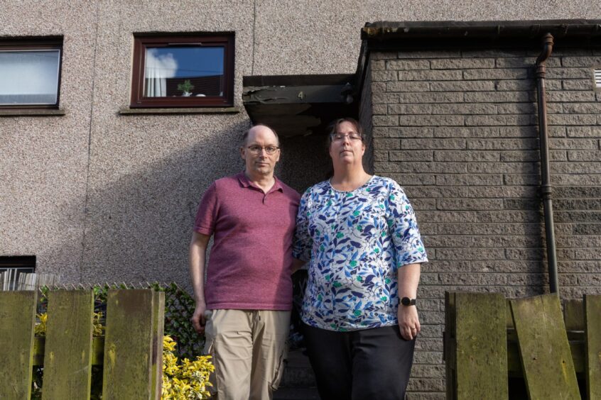 Torry Raac residents Stephen and Heather Mitchell