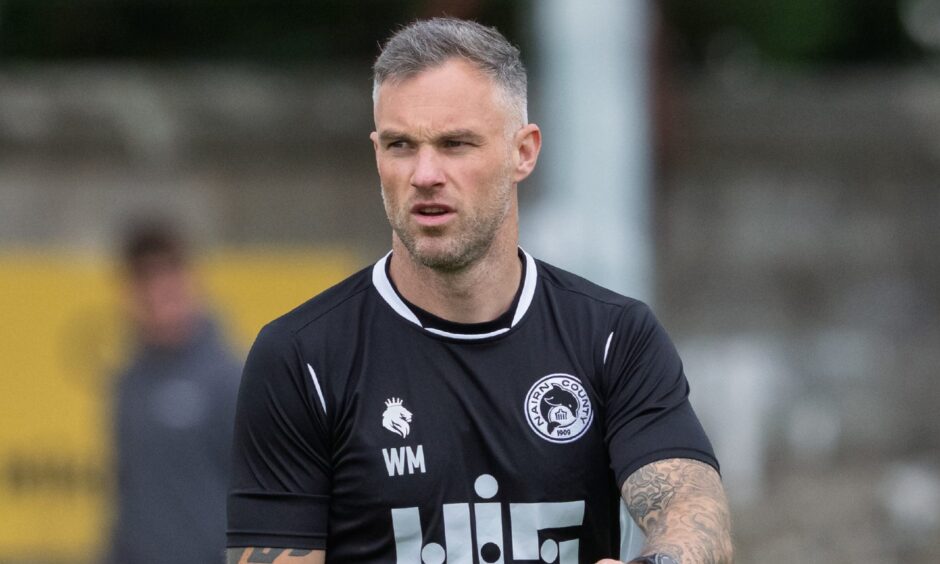 New Nairn County manager Wayne Mackintosh.