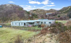 This quirky eco home enjoys a breathtaking location