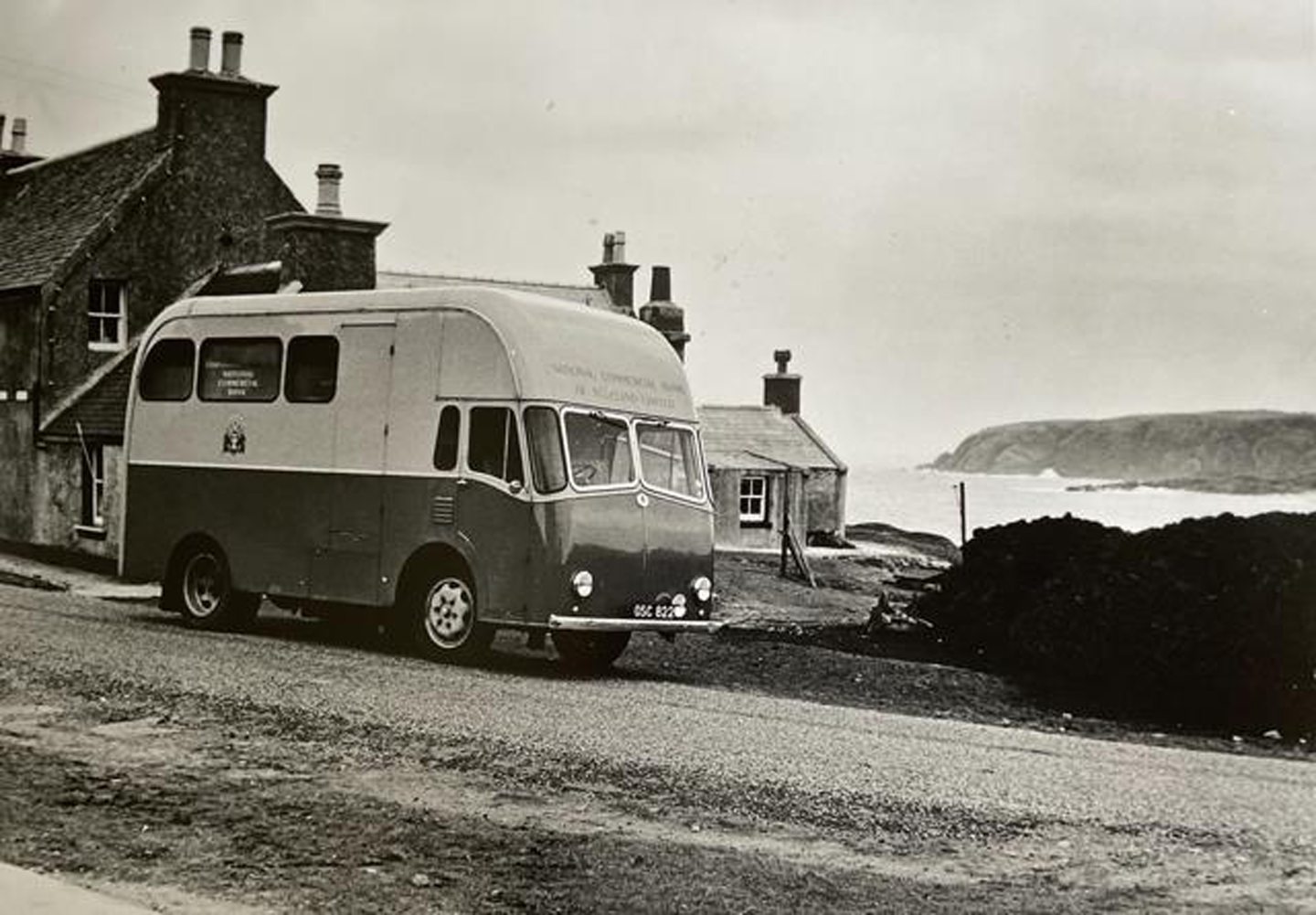 The next iteration of the banking van looked more like a campervan.