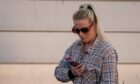 Sophie-Leigh Gemmell arrives at Peterhead Sheriff Court. Image: DC Thomson