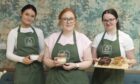 Assistant Emma Geddes, manager Toni Munro and supervisior Louise Thain pictured inside the Greenacres Coffee Shop. Image: Jason Hedges/DC Thomson