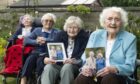 The 100-year-old women, who all live together at Anderson's Care Home in Elgin. Picture: L2R -  Isobel Mearns, Vera Glashan,  Isa Grant and Susan Anderson. Pictures by Jason Hedges