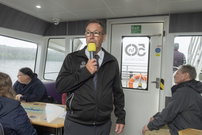 John Clarke during the tour