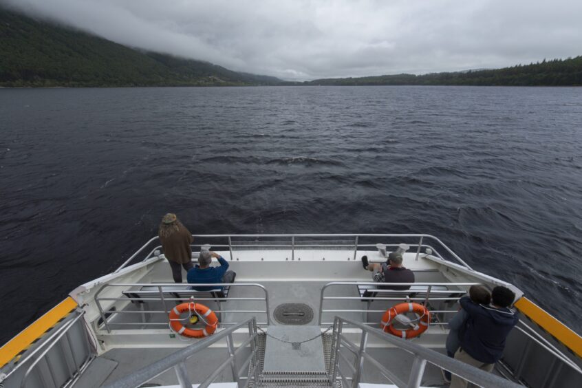 cruise sails Loch Ness