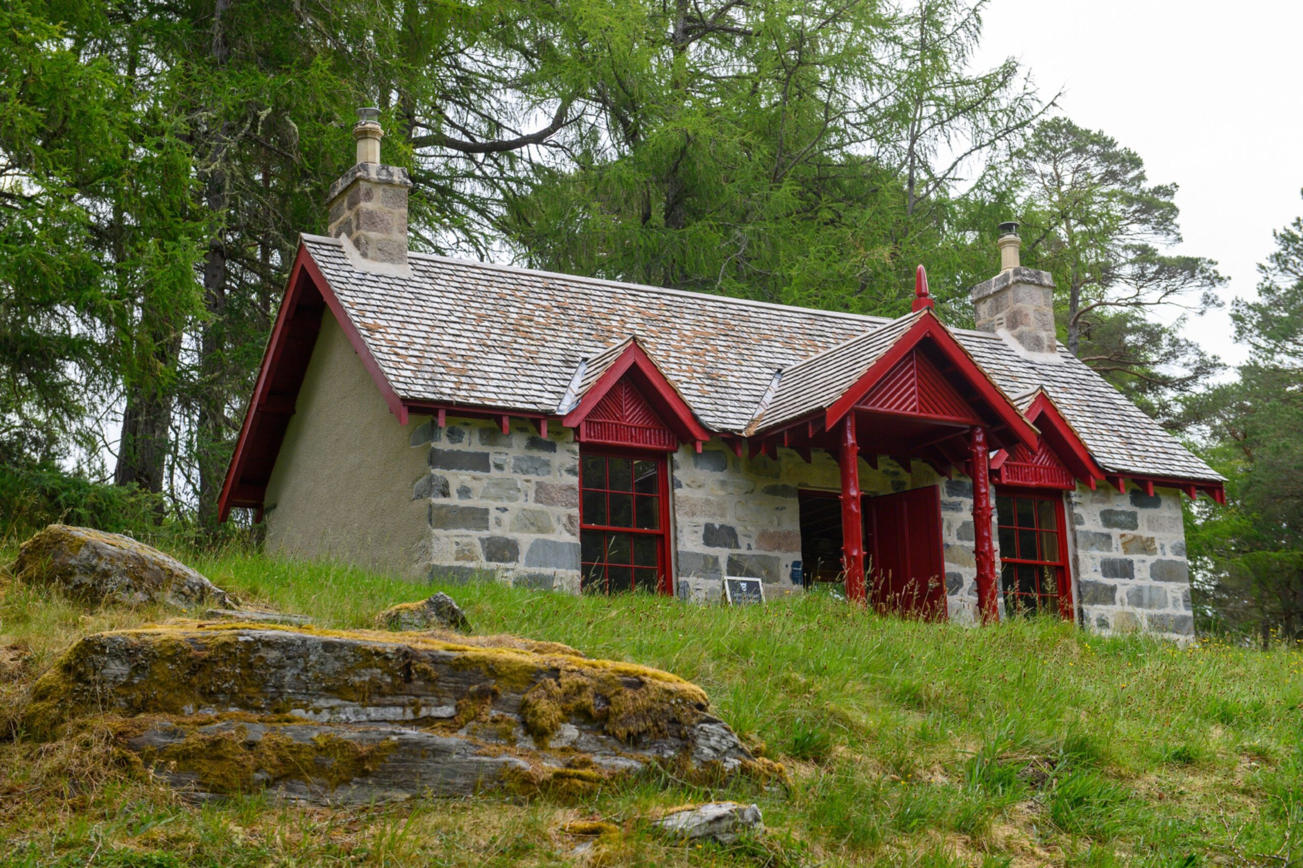 Queen Victoria's picnic cottage near Braemar.