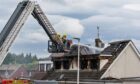 Crews working to extinguish the flames. Image: Jasperimage.