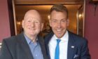 Sex offender ex-Aberdeen Tory councillor Alan Donnelly poses with Reform UK chairman David Bull.
