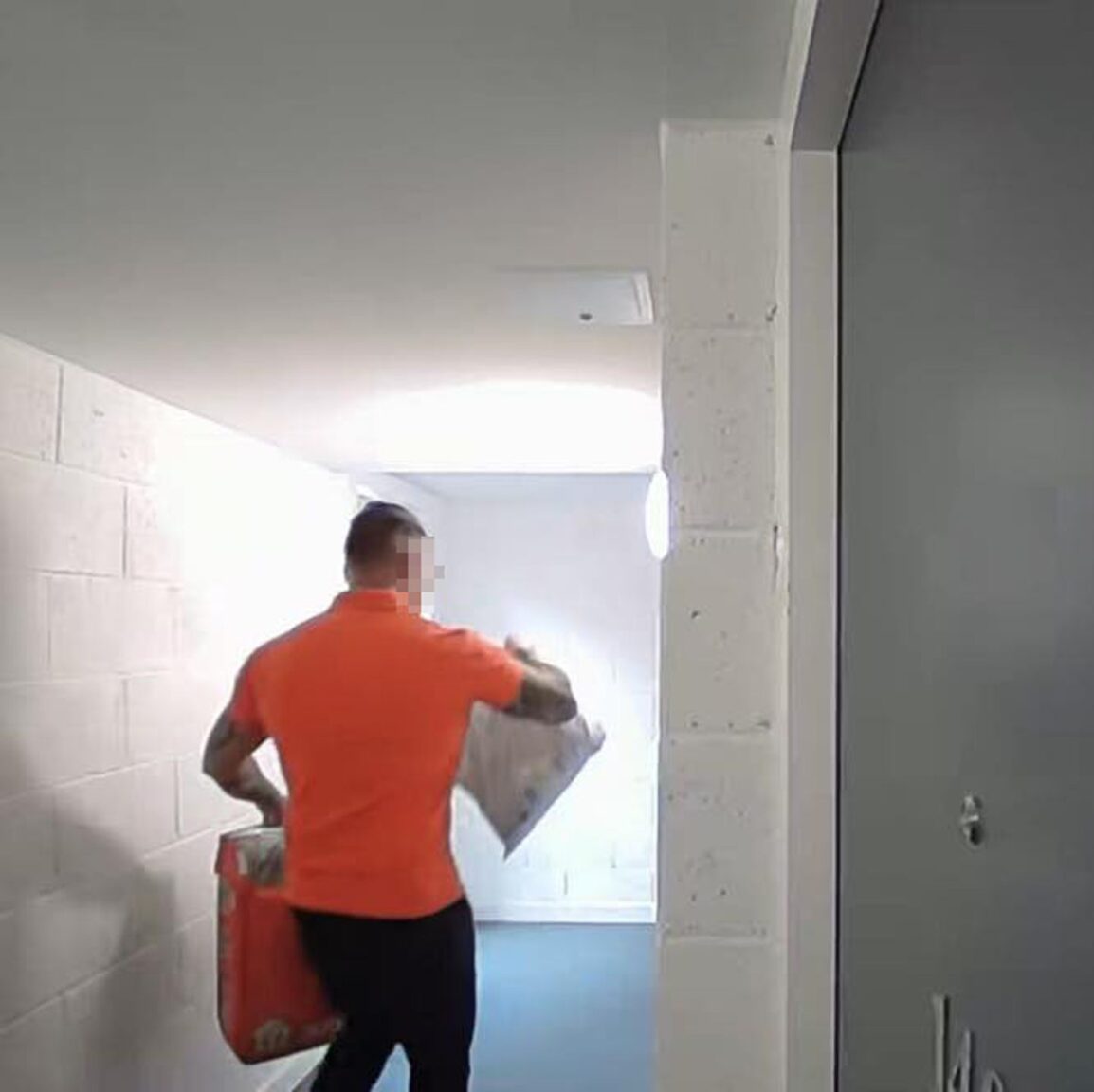 Pizza delivery driver sacked after stealing package from doorstep
