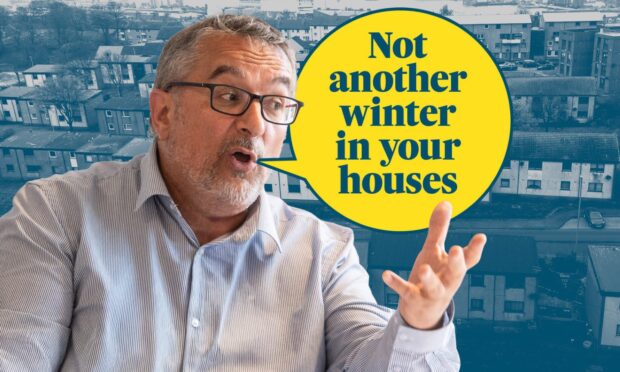 Aberdeen City Council co-leader Christian Allard says Balnagask residents should not spend another winter in their houses.
