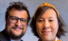 Michael Turvey and his wife Yi-pei Chou are campaigning together. Image supplied.
