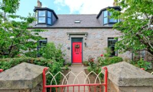 Vine Cottage in Insch has been restored to its former glory. Image: Kellas