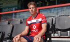 Adam Emslie is eyeing a Championship title with his new club, Ross County this season. Image supplied by Ross County.