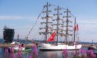 BAP Union Is just one of the 49 ships are expected to be in Aberdeen this weekend. Image: Darrell Benns/DC Thomson