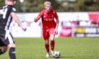 Aberdeen's Kjartan Mar Kjartansson during a pre-season friendly match against Cove Rangers.