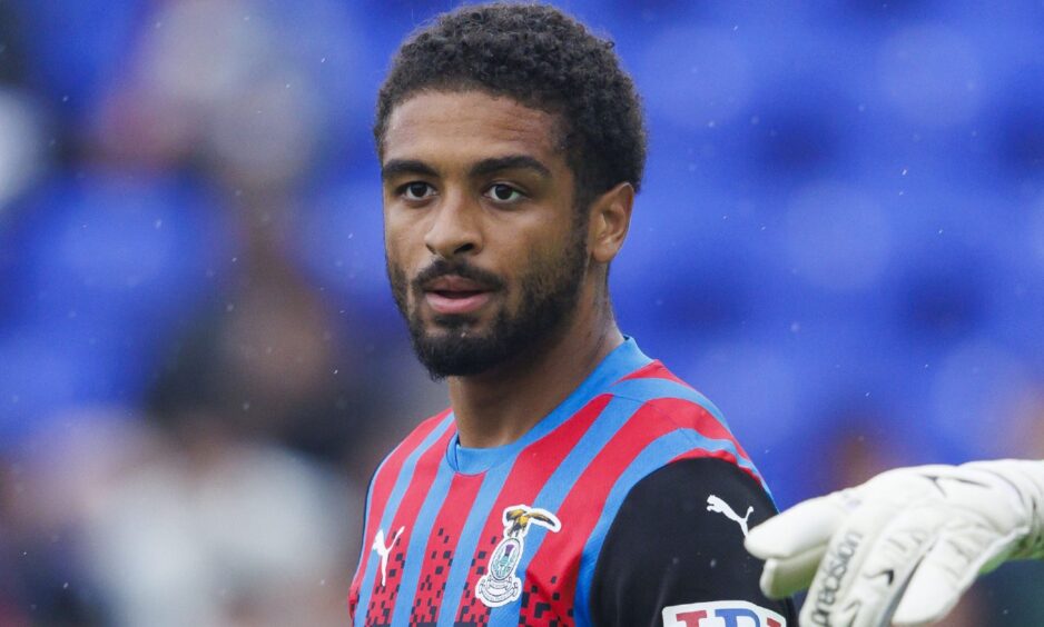 Inverness' Liam Sole during a Premier Sports Cup group stage match between Inverness Caledonian Thistle and St Johnstone at the Caledonian Stadium, on July 19, in Inverness, Scotland. Image: SNS.