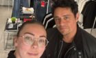 Hollywood actor Jesse Garcia shops at Esquire Clothing in Elgin