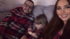 Aimin Elmegirab, his wife Sarah and their daughter Olivia. Supplied by Rami Elmegirab