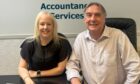 Fiona Barron and Colin Webster, co founders of B W Accountancy Services. Image: Think PR