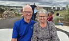 Roger and Gail Eddie at Broadhill.