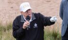 Donald Trump had a few important points to make as he opened the new golf course at Menie