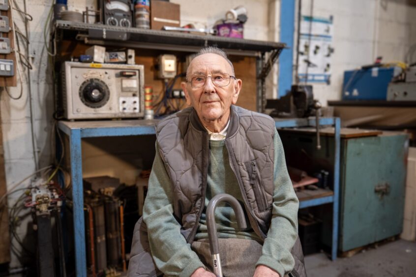Denis Chambers age 100, of TDC Aberdeen