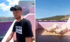 To go with story by Dale Haslam. Evan Thomson Picture shows; Evan Thomson. Ibiza. Supplied by DCT Design Team/Thomson family Date; Unknown