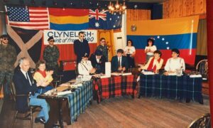 Embo Parliament sitting in the Government buildings of Grannie's Heilan Hame. Image: Liz Robertson.
