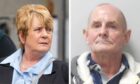 Ella Cowan was found guilty of failing to protect children from ex-husband John Sinclair, right.