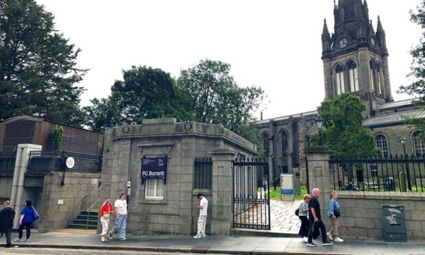 The St Nicholas Kirkyard gatehouse is looking for its next tenant. Image: Liza Hamilton/DCT