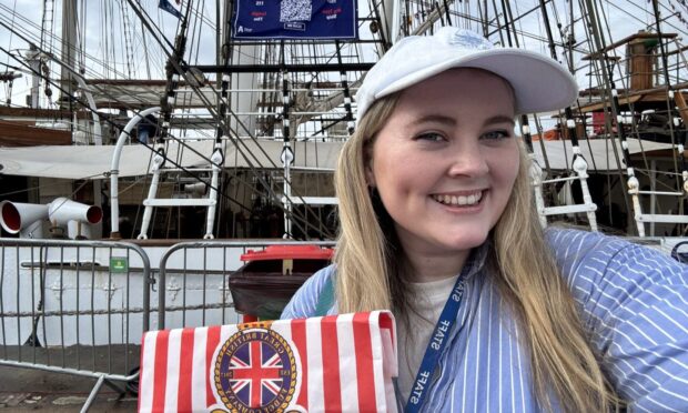 Joanna headed to review food stalls at Tall Ships Aberdeen.
