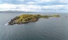 Insh Island has been listed for sale. Image: Savills