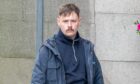 Police constable Thomas Clark was found guilty of sexual assault upon a female colleague following a trial at Aberdeen Sheriff Court. Image: DC Thomson.