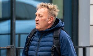 Andris Kudrenickis arrives at Peterhead Sheriff Court. Image: DC Thomson