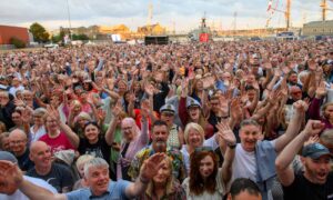 Tall Ships Race 2025 Quayside concert starring Deacon Blue.
Image: Kenny Elrick/DC Thomson