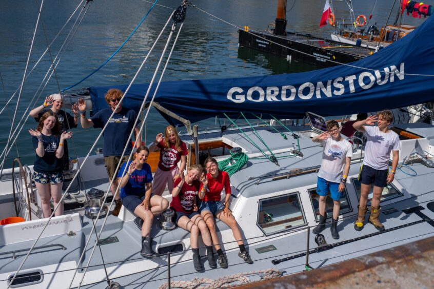 Crew of the Ocean Spirit of Moray