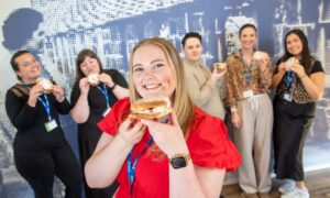 What did we think of the new iced and filled butteries from The Bread Guy? Image: Kami Thomson/DC Thomson