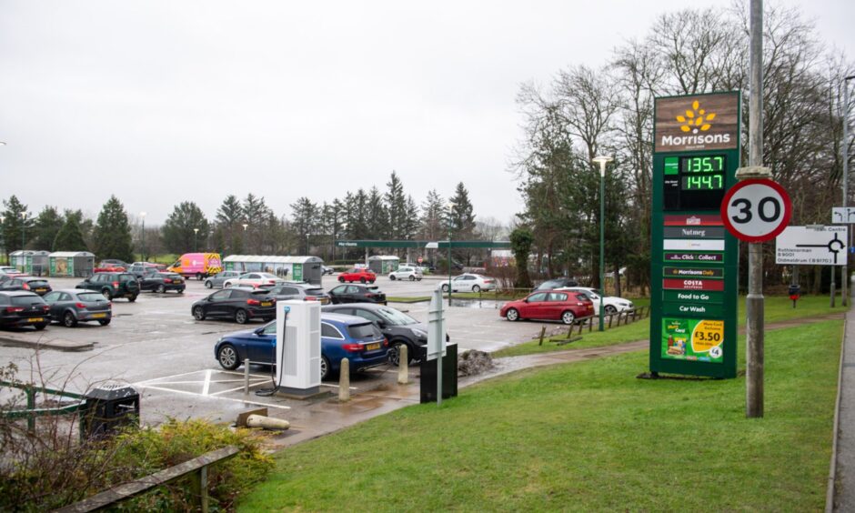 Where the drive-thru would have been built if plans went ahead. Image: Kami Thomson/DC Thomson