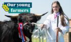 Young Farmer Chloe McEwan.