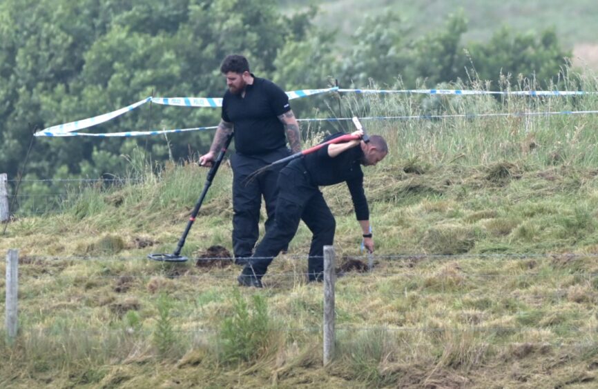 oban search for murder weapon