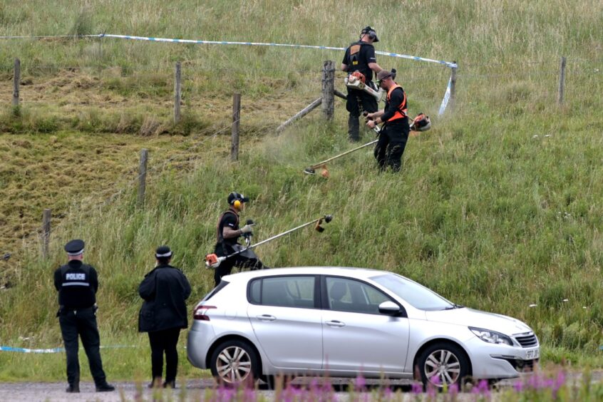 oban search for murder weapon