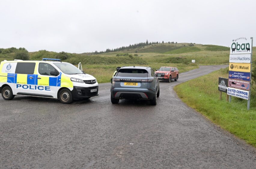 oban search for murder weapon