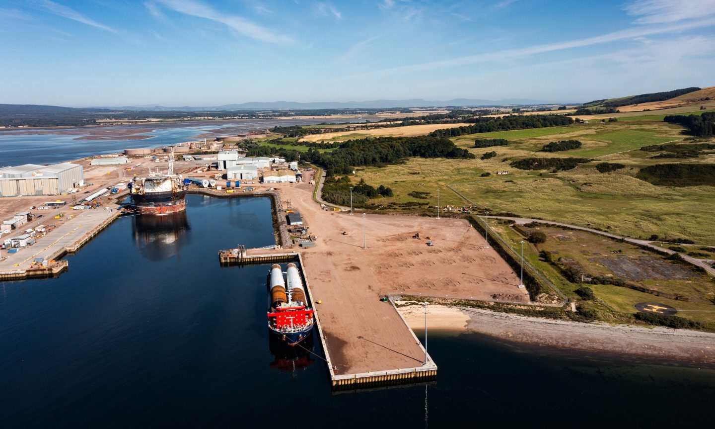 Man hospitalised after incident aboard ship at Port of Nigg