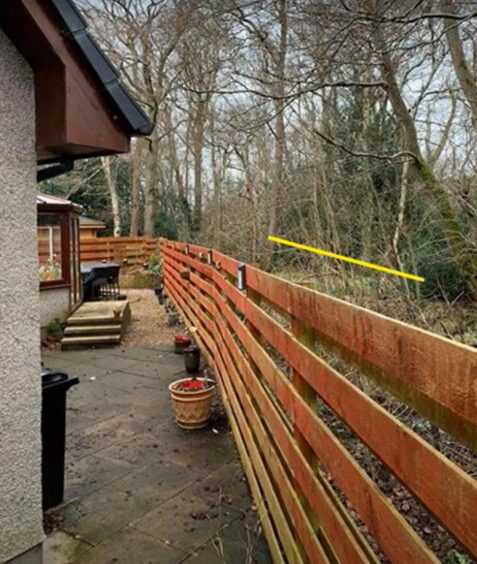 This is how the house looked before the Peterculter garden extension
