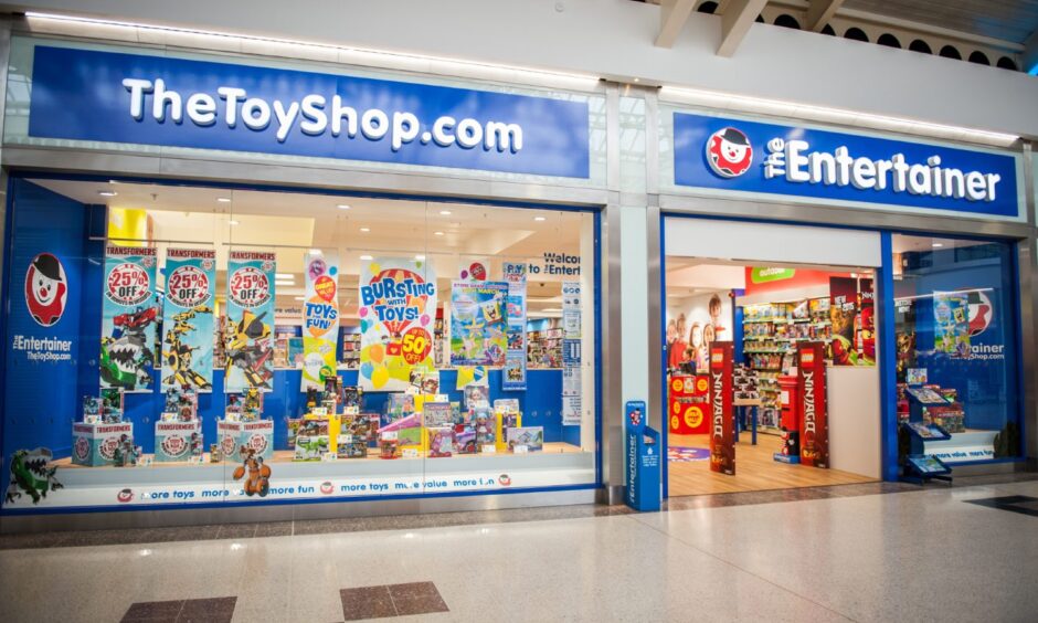 The Entertainer store in Inverness. Image: Emma Hollings