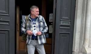 Aleksander Ostrowski was convicted of domestic abuse.