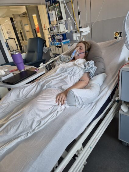 In the hospital