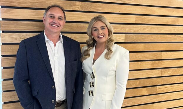 Tom Faichnie and Melanie Clark, co-founders of Quantify Advisors. Image: Mearns & Gill.