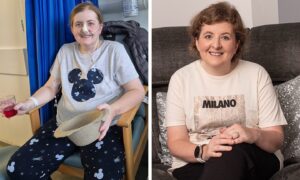 Beating the odds, Debielee McKenzie from Fraserburgh.